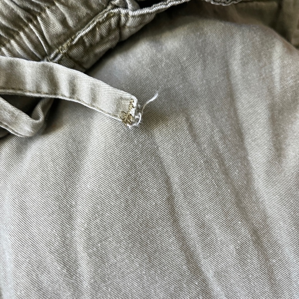 LOFT Women's Olive Joggers - Picture 2 of 5